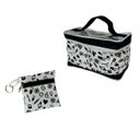 Ver imagem 3 de Kit Bolsa Tipo Pasta, Necessaire Retangular, Porta Moedas e Esteto com Esfigmo Pa Med - Verde