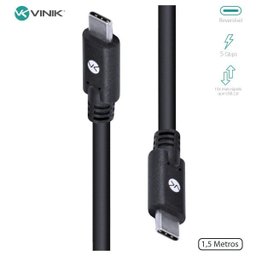 Cabo USB C x C (Type C) 1.5M USB 3.2 Vinik C32G1-15 - 4