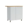 Gabinete de Cozinha Modulado Balcão Rainha Canto Reto Dir/esq 1 Porta C/tampo 92cm Branca/nature - - 1