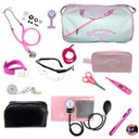 Ver imagem 1 de Kit de Enfermagem Completo com Medidor de Pressão Premium - Rosa