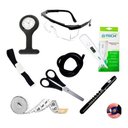 Ver imagem 3 de Kit de Enfermagem Completo com Medidor de Pressão Premium - Preta-marca Premium