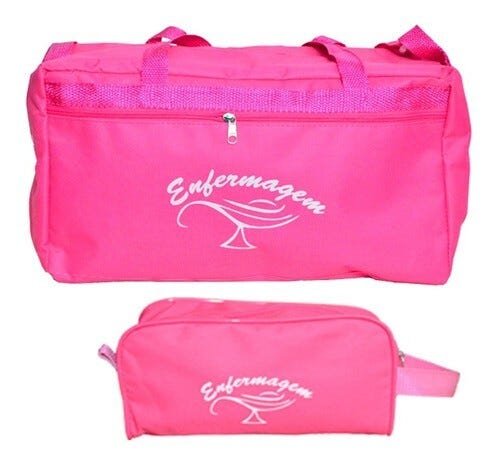 Kit de enfermagem completo com medidor de pressão Premium - Pink - 4