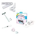 Ver imagem 5 de Kit De Fisioterapia Com Aparelho De Pressão Martelo E Tens - Vinho