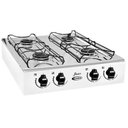 Ver imagem 1 de Fogão Clarice 4 Bocas de Mesa Junior Mesa Inox - Branco