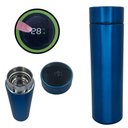 Ver imagem 1 de Garrafa Térmica Azul Inox com Visor Led e Filtro 500ml