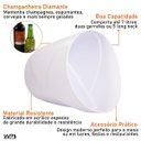Ver imagem 3 de Balde de Gelo Champanheira 7 Litros Restaurantes Bares - Branco