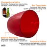 Balde de Gelo Champanheira em Acrílico 11 Litros Bares Baladas Restaurantes - Vermelho - 3