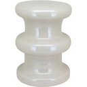 Ver imagem 1 de Banqueta Banco Decorativo Jardim Gardem Cerâmica 45x33x33cm Creme