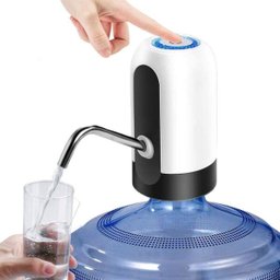 Bomba Eletrica Usb Garrafao Galao Água Bateria Recarregavel Cozinha Automatico - 5