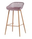 Ver imagem 1 de Banqueta Monaco Cardo Polipropileno Base Aço 96cm - 62635