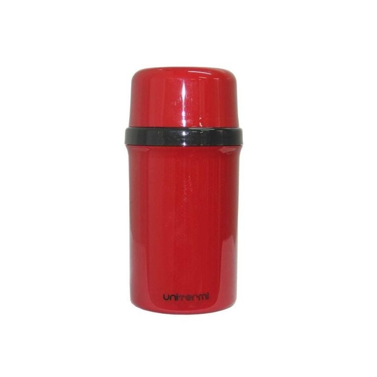 GARRAFA TÉRMICA VERMELHO FANO COM FECHAMENTO HERMÉTICO PARA VIAGEM 250ML
