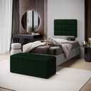 Ver imagem 1 de Kit Painel Rana 100 e Calçadeira Alpha Veludo Aradecor