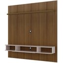 Ver imagem 3 de Painel Tv 75 Belluno Pinho Ripado/off White