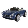 Mini Carro Eletrico Infantil Retro 12v Azul - Importway - 2
