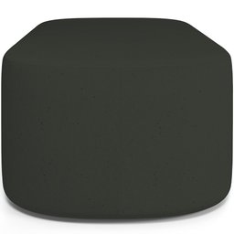 Puff Decorativo Orgânico para Living Quarto 160cm Doha W01 Linho Verde Musgo - Lyam Decor - 7