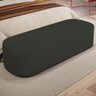Puff Decorativo Orgânico para Living Quarto 160cm Doha W01 Linho Verde Musgo - Lyam Decor - 2