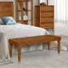 Banco Madeira Maciça Safira 42cmx133cm Atraente Móveis - 1