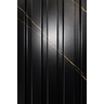 Painel Ripado Wpc Preto Gold- 290cm X 15cm - Revestimento Decorativo Sala Quarto Parede Cozinha - 5