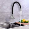 Torneira de Parede Cozinha ou Área de Serviço Flexível Aço Inox Escovado - 7