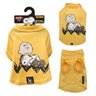 Roupa Pet Camiseta Amarela Charlie Brown Snoopy Sleeping - Tamanho PP - 5