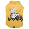 Roupa Pet Camiseta Amarela Charlie Brown Snoopy Sleeping - Tamanho PP - 2
