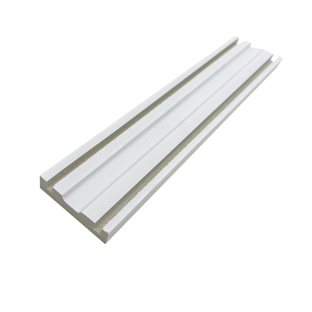 Rodapé de Poliestireno Liso 7cm x 2,25m Rende 2,5 Metros Casa Grassi  - 4