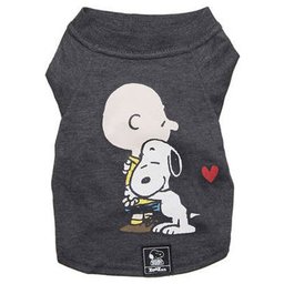 Roupa Pet Camiseta Preta Snoopy Keep Cool - Tamanho PP - 2