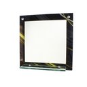 Ver imagem 2 de ESPELHO PARA BANHEIRO COM PRATELEIRA 40CM X 40CM MAIS KIT ACESSÓRIOS PARA BANHEIRO MÁRMORE PRETO DOU