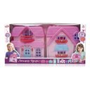 Ver mais imagens de Casa Brinquedo Maleta Infantil Portátil Luz Som Móveis Acessórios Rosa Casinha Brinquedo