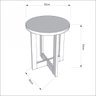 Conjunto Mesa de Centro com Mesa Lateral JB Bechara - 5
