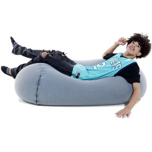 Pufe Sensorial Rollo Davi Cinza