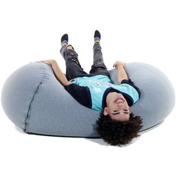 Pufe Sensorial Rollo Davi Cinza - 2