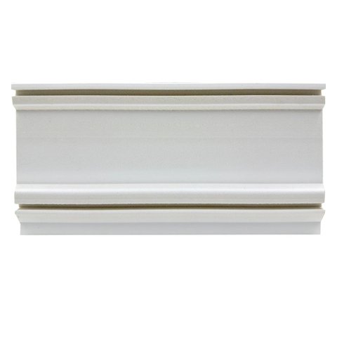 Rodapé Poliestireno Liso 15cm x 2,40m Casa Grassi