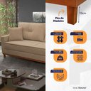 Ver imagem 3 de Sofá Living Malibu 2,30m King House Bouclê