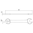 Ver imagem 2 de Chave Fixa 1/2x9/16" Tramontina