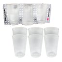 Ver imagem 1 de Kit 6 Copos de Vidro Resistente 200ml Arizona Transparente
