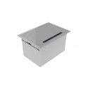 Ver imagem 1 de Caixa de Mesa para Tomadas ABS 04 blocos Open Box Branca Dutotec