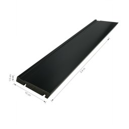 Rodapé de Poliestireno Frisado 10cm x 2,40m Rende 2,40 Metros Casa Grassi  - 5