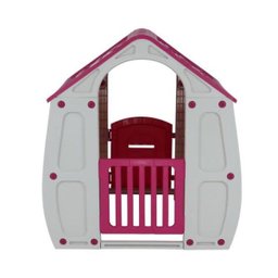 Casinha de Brinquedo Magical Bel Brink Infantil Portátil Rosa - 3