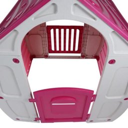 Casinha de Brinquedo Magical Bel Brink Infantil Portátil Rosa - 5