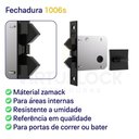 Ver imagem 5 de Fechadura Stam Correr-bater Banheiro 1006s Preto