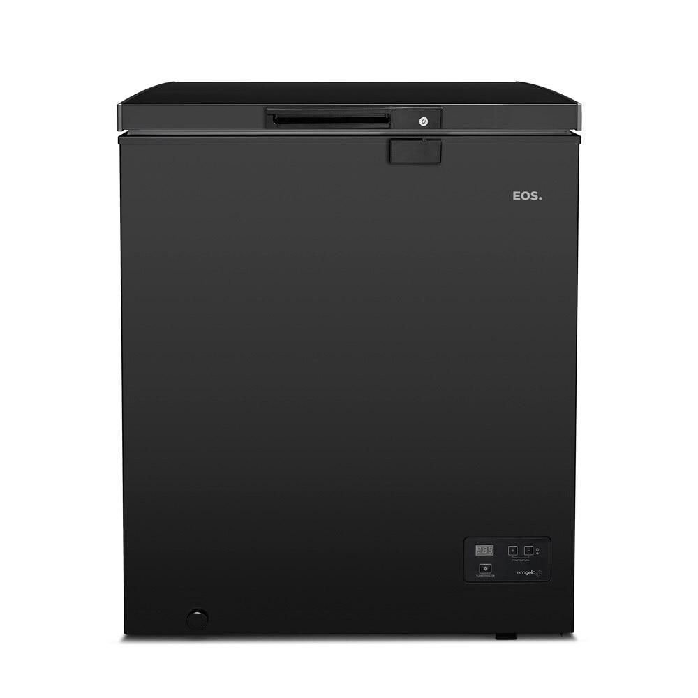 Freezer e Conservador Horizontal Eos 110 Litros Ecogelo Preto