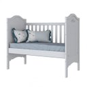 Ver imagem 6 de Quarto de Bebê Completo com Guarda-Roupa 4 Portas e 4 Gavetas, Cômoda e Berço Mini Cama Provençal He