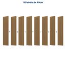 Ver imagem 5 de Rack com Painel Ripado Extensível para TV até 86 Polegadas 320cmx230cm Liso Aruá CabeCasa MadeiraOriginals