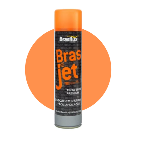 Spray Brasjet Uso Geral:laranja