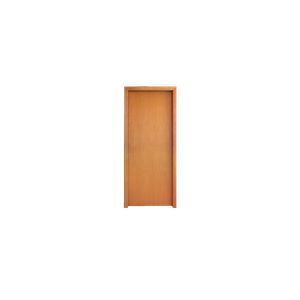 Porta Lisa Curupixá 210x0,62  C/ Batente 14cm De Pinus Sem Ferragens