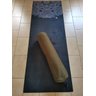Bolster Yoga Almofada Formato Cilíndrico Em Sarja Santo Ócio Ø18x80cm - Verde Musgo - 3