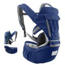 Ver imagem 1 de Canguru Carregador Bebe Criança Passeio Viagem Acolchoado Alça Ajustavel Ergonomico Bolso Confortave