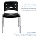 Ver imagem 7 de Cadeira Escritório Fixa Empilhável Hotel Auditório Elo