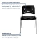 Ver imagem 7 de Cadeira Escritório Fixa Empilhável Hotel Auditório Elo